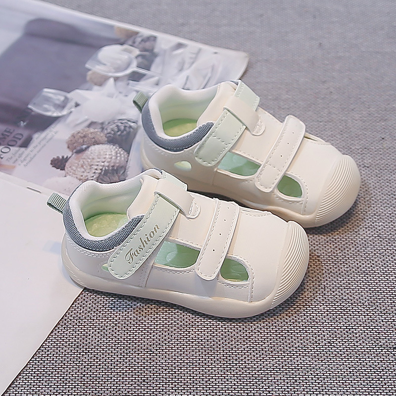 Baotou zapatos infantiles para niños 2026 verano nuevo niño respirado zapatos deportivos niñas moda moda zapatos casuales image 3