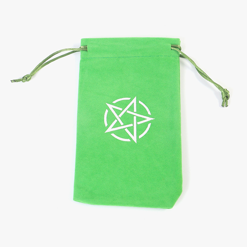 Velvet Tarot And Oracle Card Storage Bag With 8 Colours_voghion.com