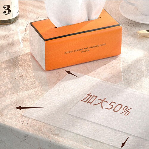 Plant-protecting air cushion paper towels Yuese Orange 20 large packs of tissue paper napkins large packs whole box wholesale family pack