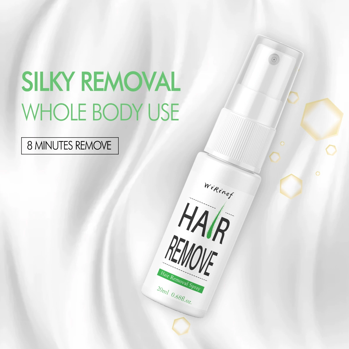 Спрей Hair Stop 20 мл, ингибирование роста волос и удаление, портативная бутылочка