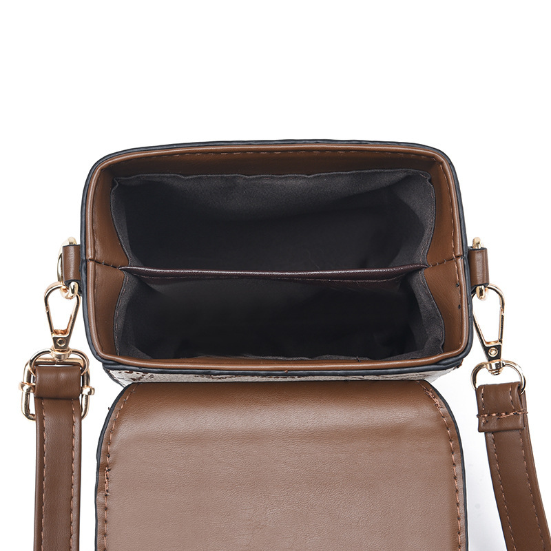 2024 nuevo bolso de mujer minibag bolso de teléfono móvil de moda simple bolso de mensajero de hombro impreso de mujer bags