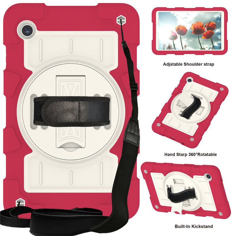 Suitable for A11 Rotating Case, A9X110 Anti-Fall Cover, Tablet Armor, Stand Protective Case with Shoulder Strap
