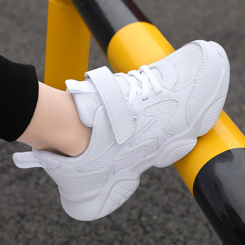 Zapatos para niños zapatos para niños de hombres y mujeres de comercio exterior para correr zapatos para niños blanco al por mayor zapatos para caminar para estudiantes transfronterizos