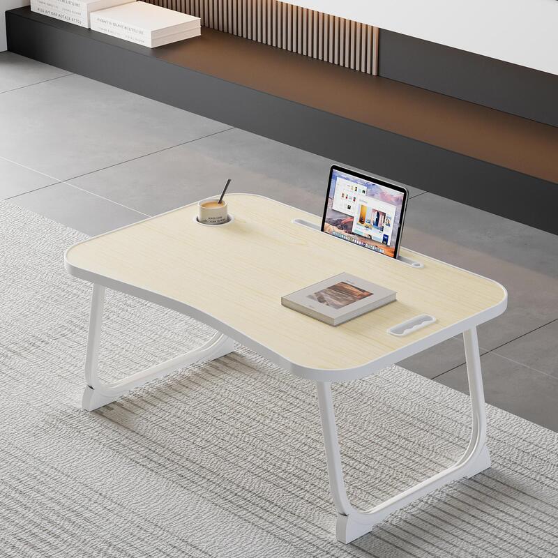 辰一品のコンピュータの机の上の小さいテーブルの怠け者の机の寝室は折り畳みができます。|undefined