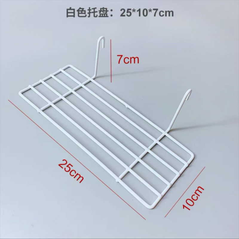 网片网格铁丝网超市挂网货架白色铁网展示架格子网格片挂墙置物架|undefined