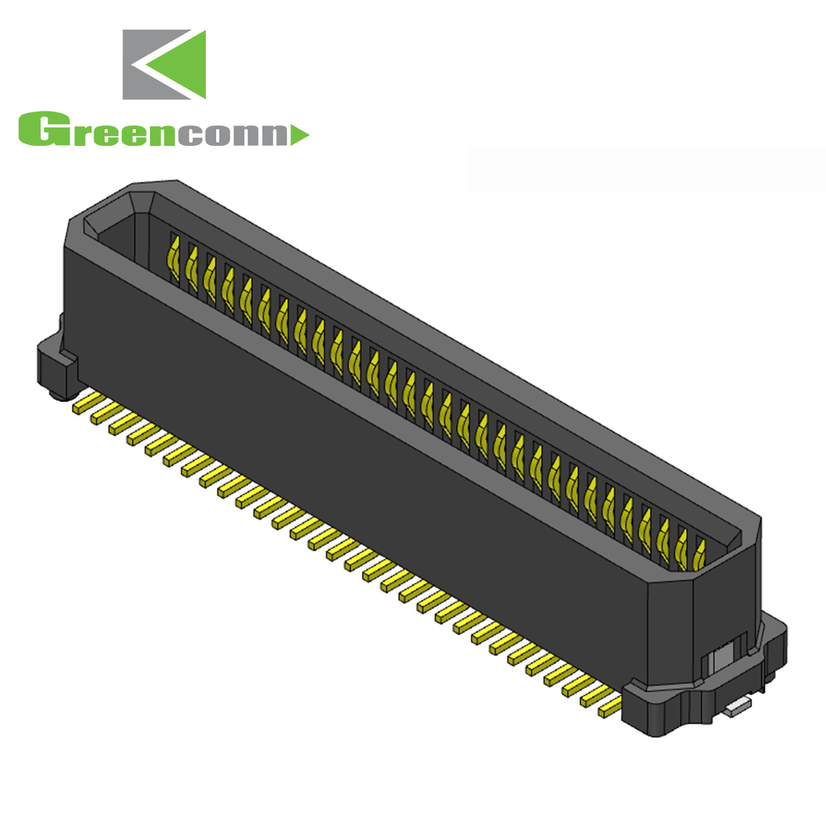 Greenconn连接器0.635间距板对板浮动连接器2P-30P公座母座连接器