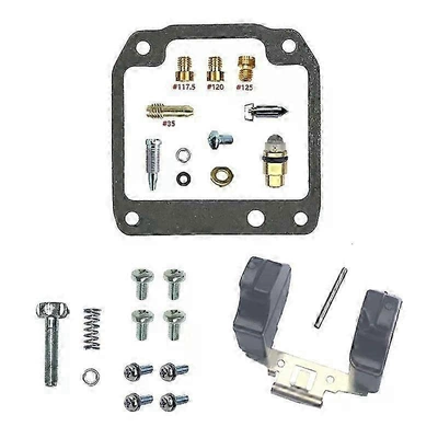 Motorcycle engine and accessories, configuring manufacturer-appropriate Zama RB-41 carburetor - 022-carburetor-repair-kit-and-float-parts-for-yamaha-ag200-ag200e-ag200f-2008-2022