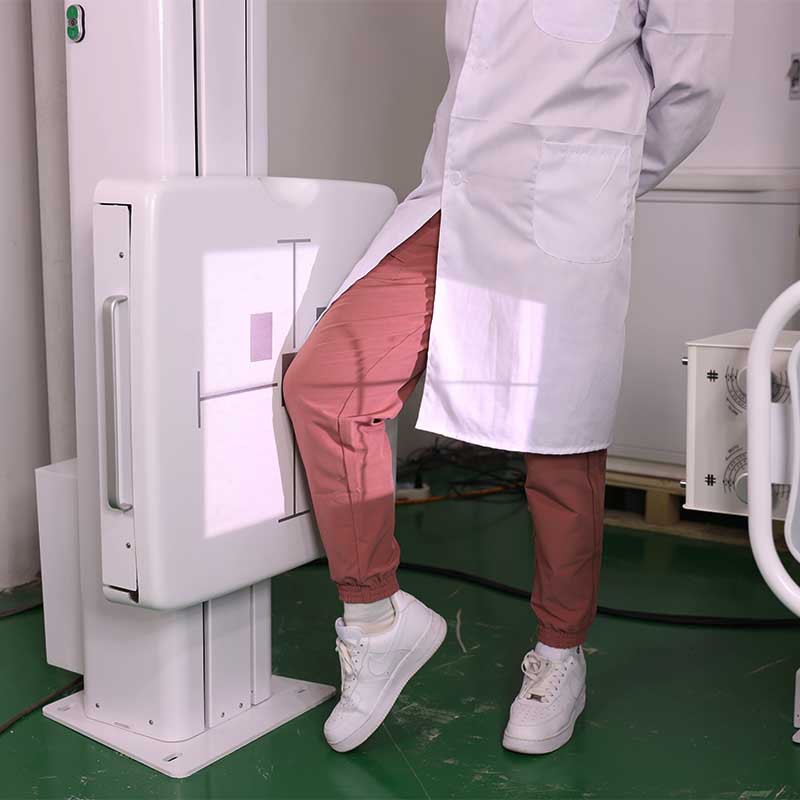 Ventas de fabricantes de máquinas de rayos X fijas sistema de imágenes digitales hospital utilizando detector de placa plana de máquinas de rayos X de doble columna