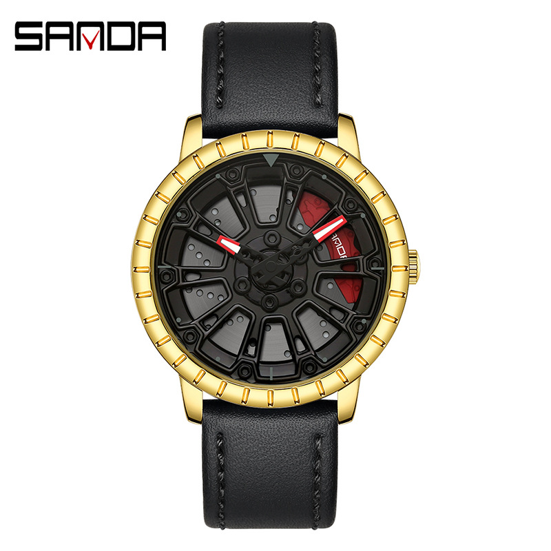 1058 벨트 블랙 골드