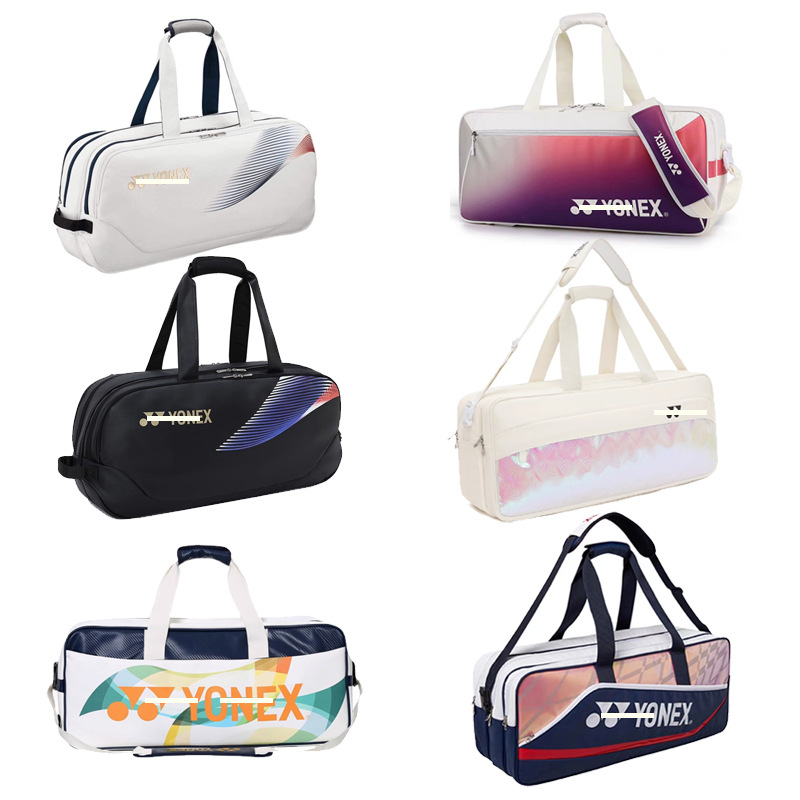 Korean fashionable badminton portable shoulder square bag 003U tennis bag large capacity 6 pieces BA31WLTD