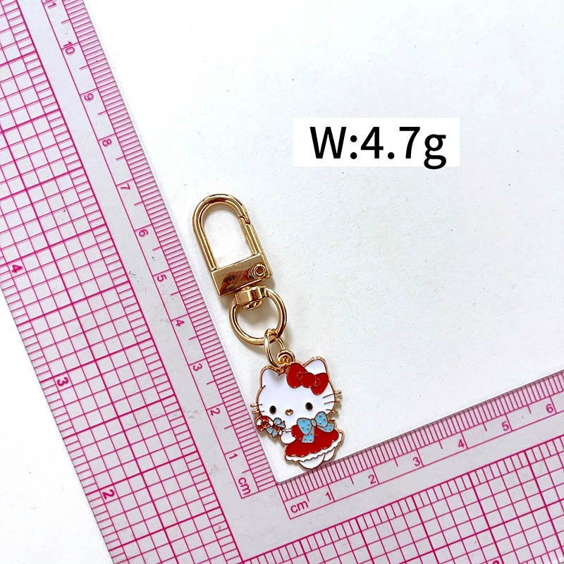 Брелок (Hello Kitty) японский милый подвес на молнию для сумки, 8×6×1 см, 0,005 кг
