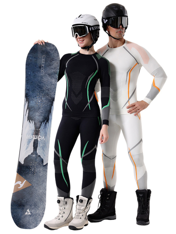 新款秋冬速干滑雪服内衣套装男女运动紧身吸湿排汗压缩保暖打底衣|undefined
