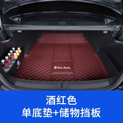 Trunk Mat | mat - thickened-main-pad-baffle-burgundy-volkswagen-magotan-2007-2011-models