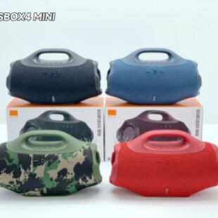 New BOOMSBOX4 MINI Wireless Bluetooth Speaker Outdoor Handheld Light Portable Subwoofer Speaker