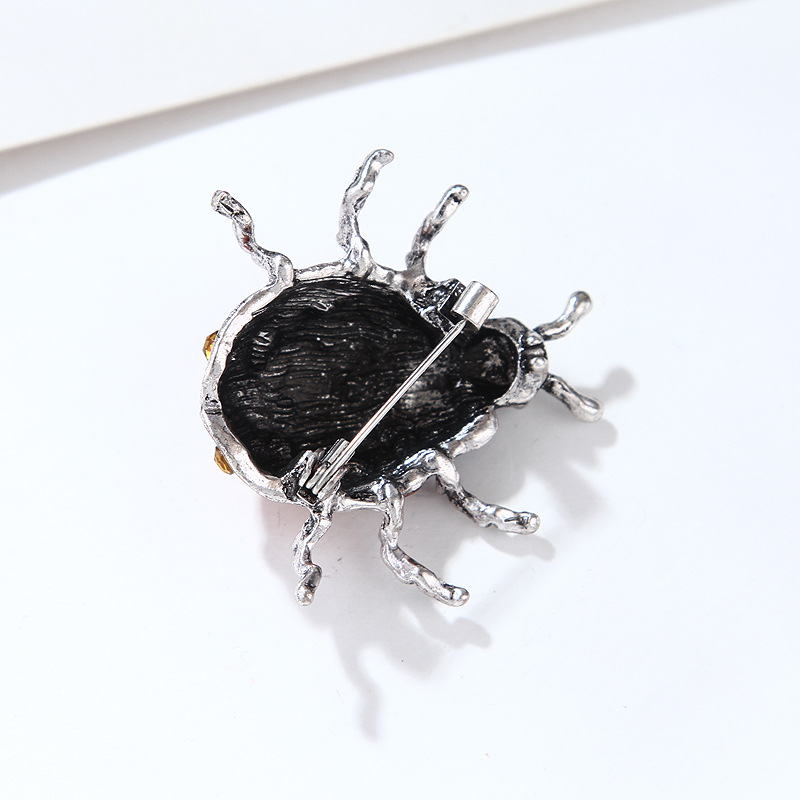 smalto sette stelle coccinella spilla abito femminile spilla moda temperamento colletto cardigan fibbia retro corpetto accessori_voghion.com