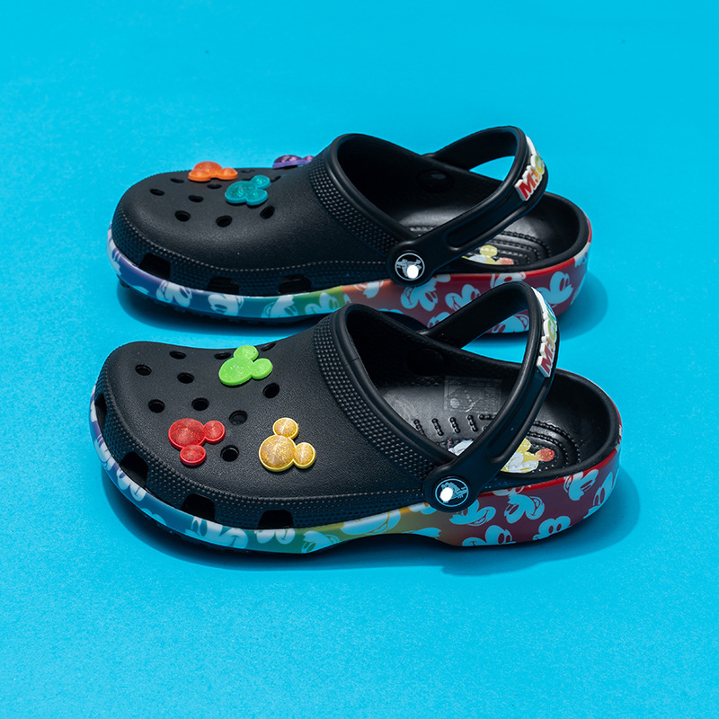 Cross New Mickey Mouse Children's Clogs, Minnie Summer Closed-Toe Slippers for Older Kids, Mickey Girls' Sandals Cross New Mickey Mouse Children's Clogs, Minnie Summer Closed-Toe Slippers for Older Kids, Mickey Girls' Sandals