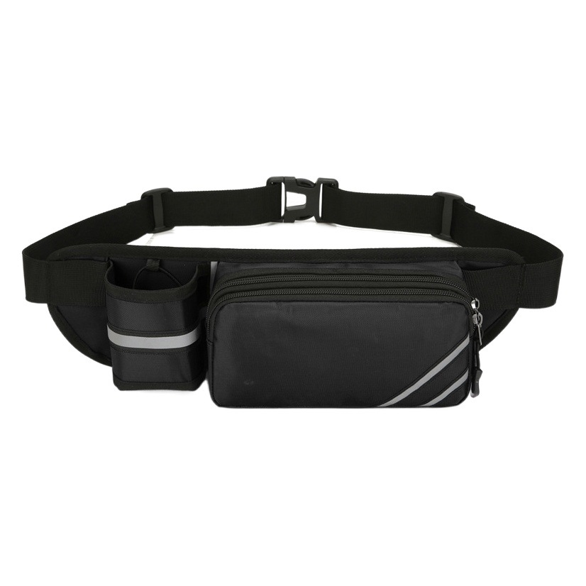 Cross-Border Popular Custom Sports Water Bottle Waist Bag, Water-Resistant Phone Pouch for Men and Women, Outdoor Hiking and Mountaineering Fitness Gear