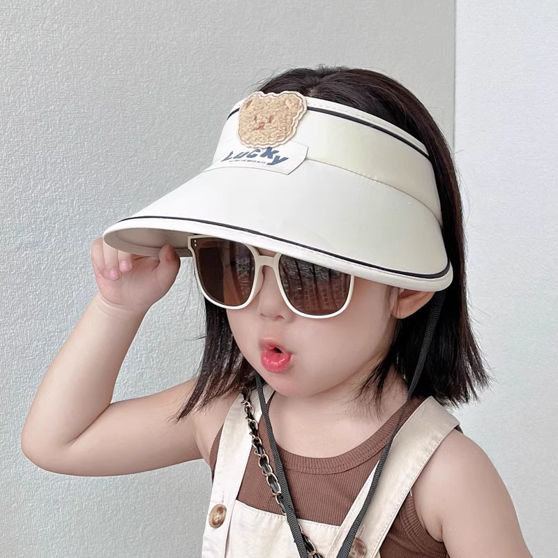 子供用日よけ帽子、大きなつば、空のトップ、日よけ帽子、屋外用紫外線防止帽子、涼しい帽子、通気性のある日よけ帽子|undefined
