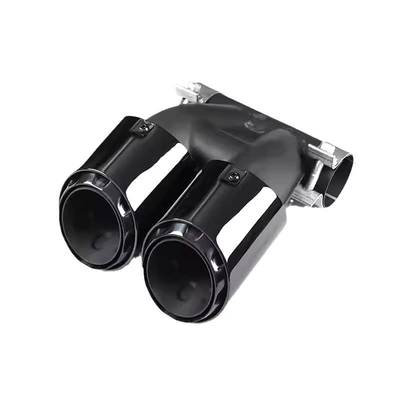 Exhaust pipe black tail throat