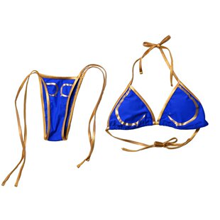 Street Fighter cosplay Chunli Sexy Swimsuit Swimwear cosplay Clothing Women's Cos in stock Straight Hair