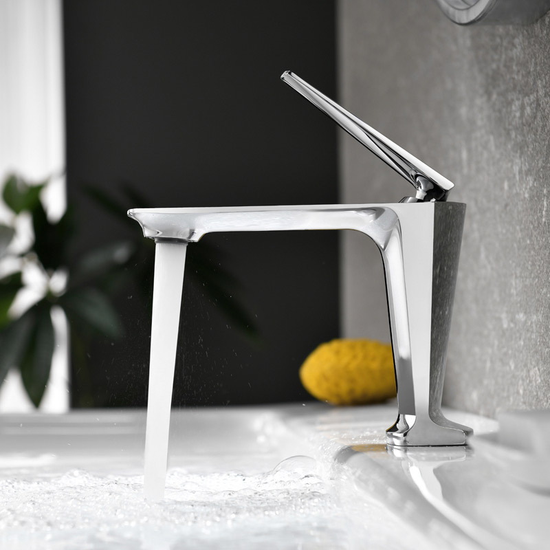 Washbasin faucet, bathroom cold and hot single-hole hand washing basin, washbasin, washbasin, bathroom washbasin, faucet Specification drawing