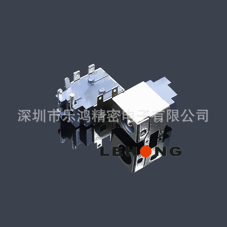 DC-023E-7P金属壳5A/耐高温环保/DC电源插座/直流DC插座