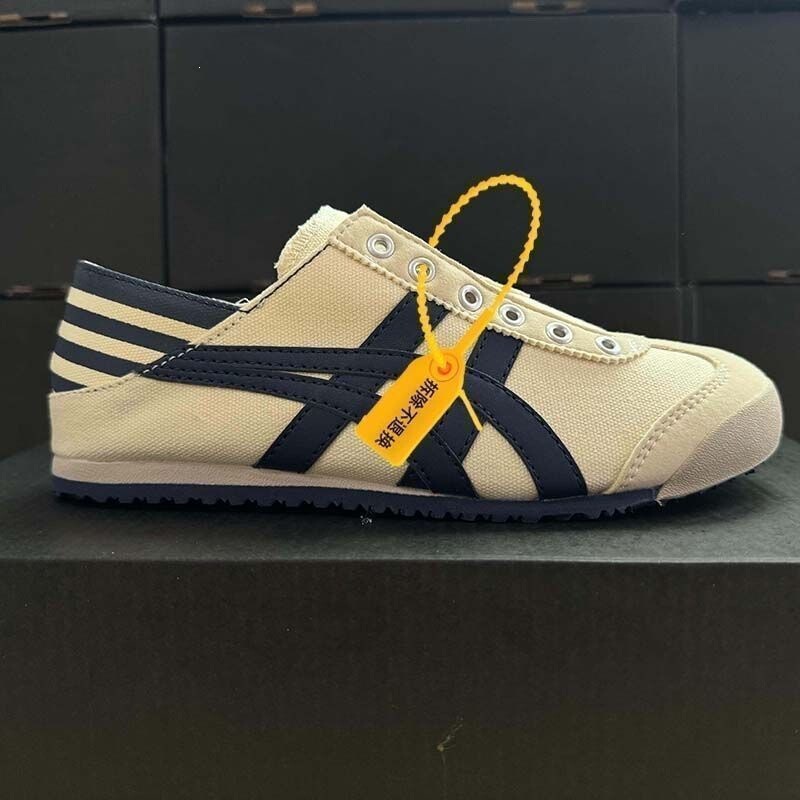 Blogger's Same Style Casual Sneakers, Outdoor Running Shoes for Men and Women, Slip-On Canvas Laceless Thin Sneakers, Rubber