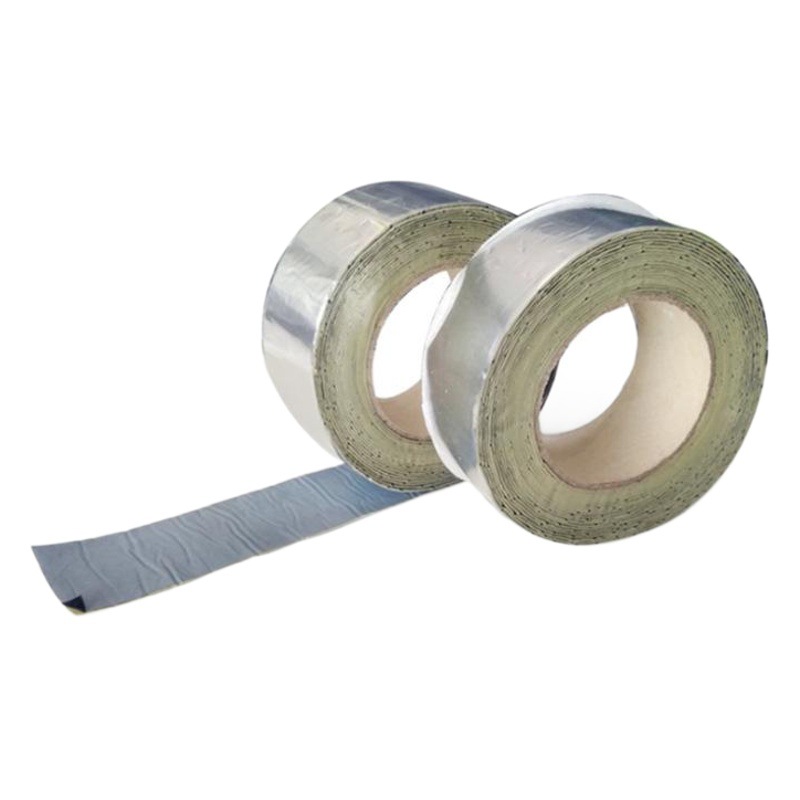 Cinta impermeable de butilo dedicada transfronteriza autoadhesiva material en espiral de butilo color acero bungalow techo impermeable cinta de sellado de reparación de fugas