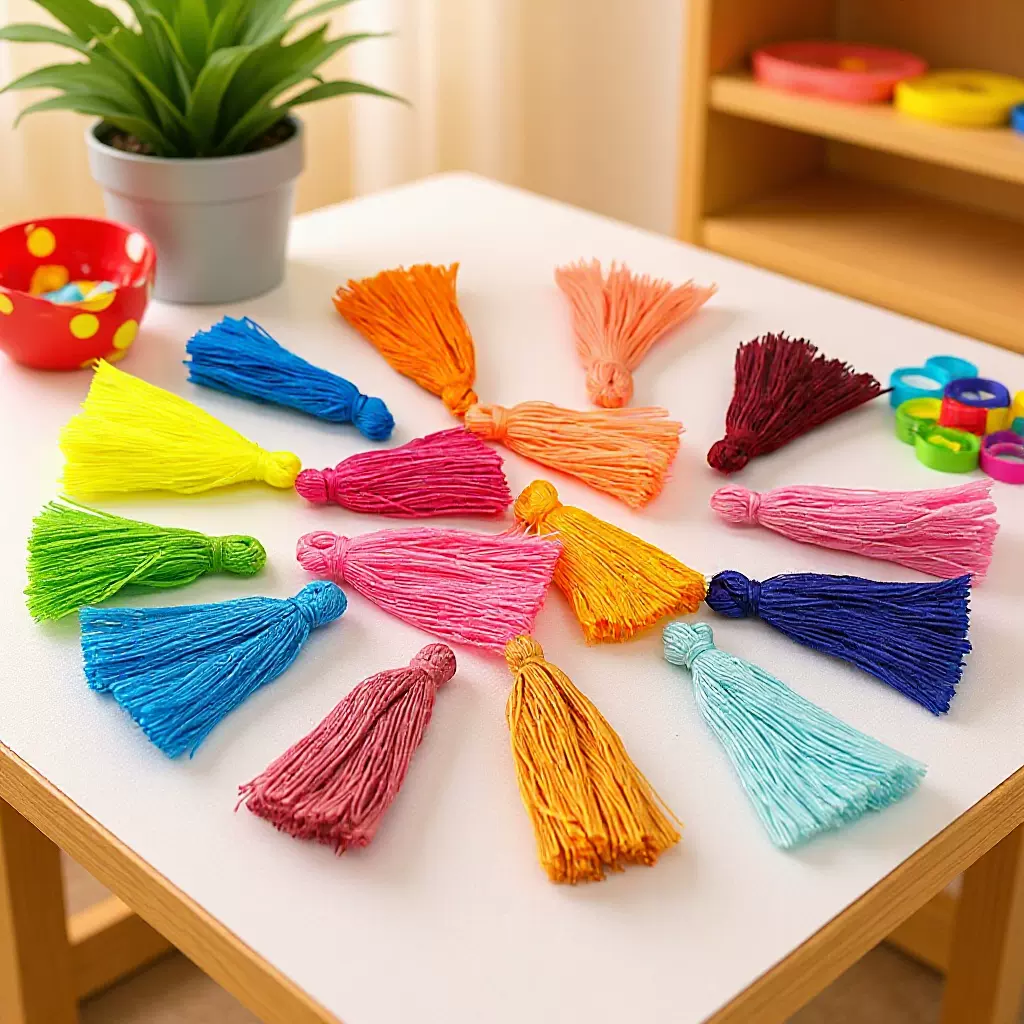 缝纫线3cm迷你棉流苏吊穗服装饰品耳环耳环小棉线流苏小穗子