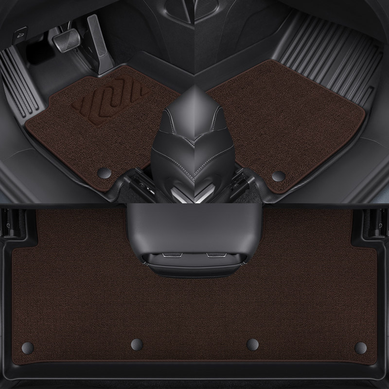 Car Floor Mats 25 New Models Upper Layer Carpet Custom Snow-Proof Starry Sky Carpet Special Woven Floor Mats for Minis