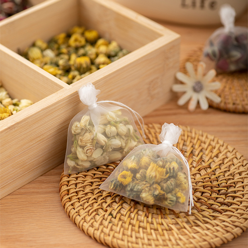 尼龍抽線一次性茶包袋泡茶袋花茶過濾袋茶咖啡袋藥粉袋