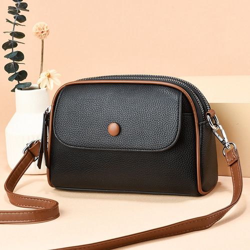 Manufacturer's mini small bag for women 2024 new fashion winter mobile phone bag texture one shoulder crossbody bag one piece drop shipping