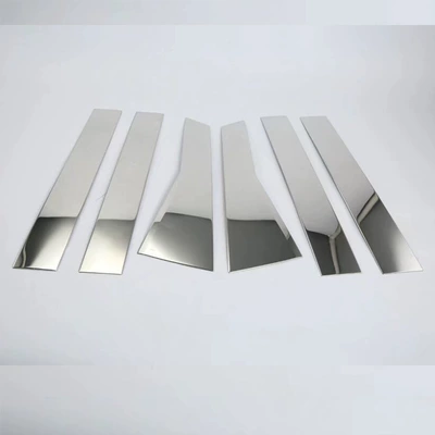 Trim Sticker, Şüşə kənarı xromları/moldingləri - electroplating-middle-columnstainless-steel6j