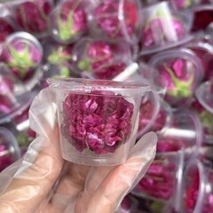 2025年 平陰産フリーズドライバラの花冠ゼリーカップ卸売 50個入り 各1個入り 花草茶 美容効果