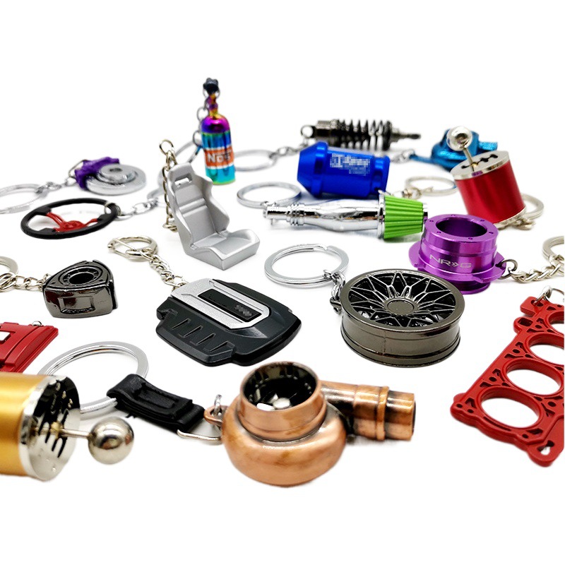 国境を越えた外国貿易 TE37 BBS ホイールハブキーホルダー車のファン修正ブレーキディスク金属ホイール車のペンダント