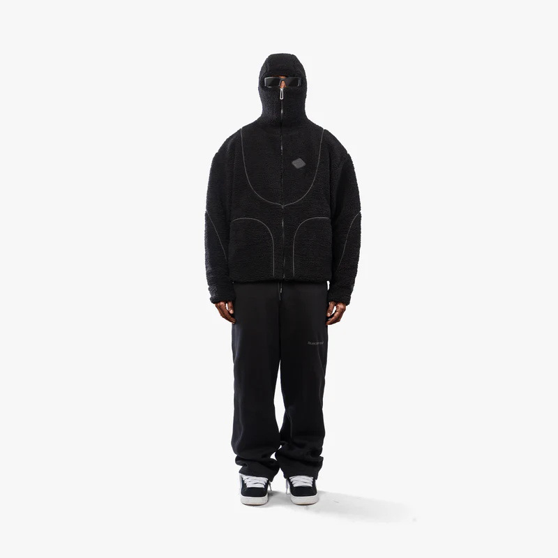Y2K Color-Block Fleece Jacket – Retro Futuristic Zip-Up With 3D Typography (Unisex S-XXL) – Cybercore Streetwear Essential_viptrois.com