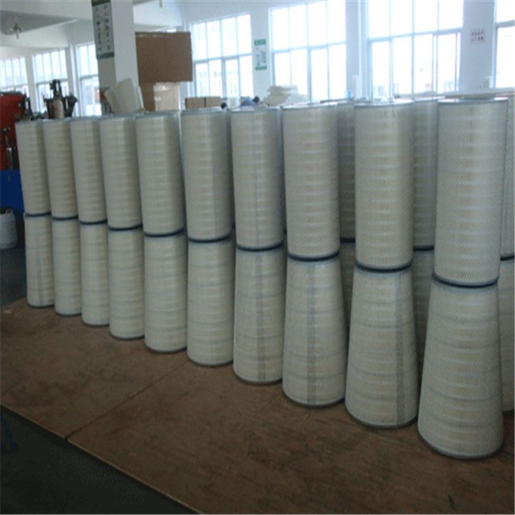 万泽供应热电厂自洁式脉冲自洁式滤筒 P19-1281圆锥形滤芯