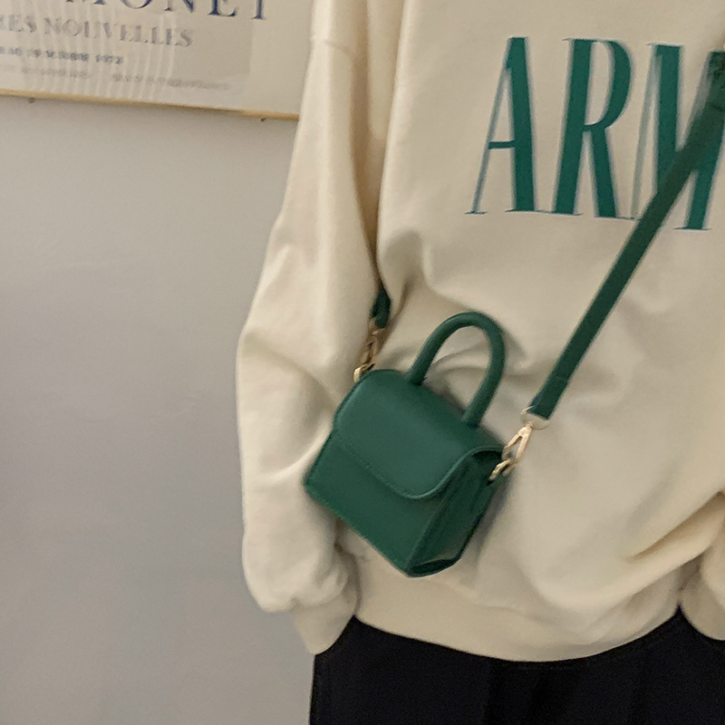 Mini piccola borsa da donna 2024 nuova moda alla moda retrò piccola borsa quadrata portatile borsa per rossetto nicchia borsa a tracolla tuttofare_voghion.com