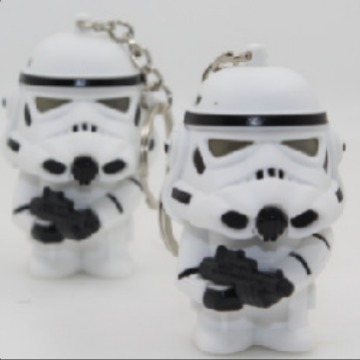 スターウォーズ黒武士キーホルダー白兵グッズストラップ武士キーチェーンカップルバッグチャームチャーム|undefined