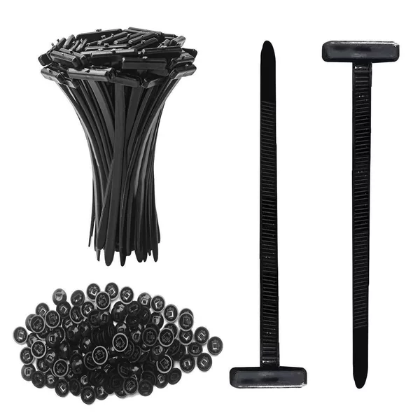 Nylon Cable Ties Multifunctional Cable Ties Through-Hole Fasteners Car Electric Vehicle Fixing Base Plate Fender Rivets Wholesale
