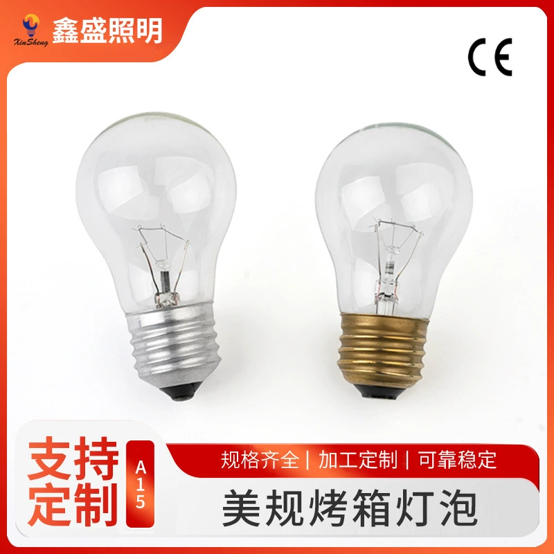 Лампа для духовки стандарта США A15, 110–120 В.