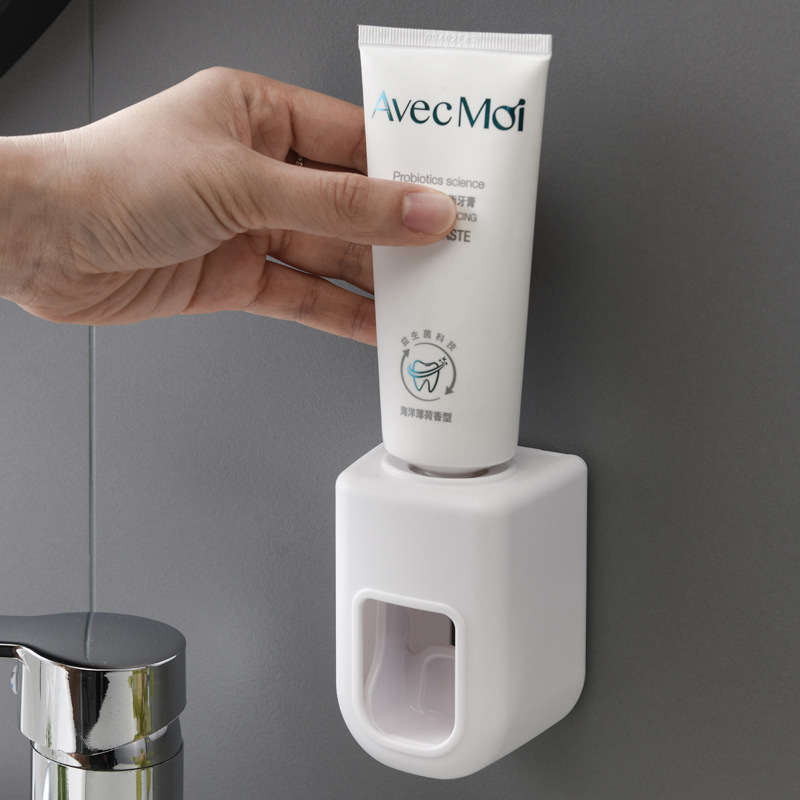 壁掛け式自動歯磨き粉ディスペンサー、怠け者向けグッズ、浴室・トイレ用日用品、越境で人気商品|undefined