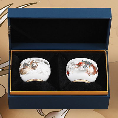 Ovejas grasa Jade liso asado Longteng World Master Cup Longfeng par Copa