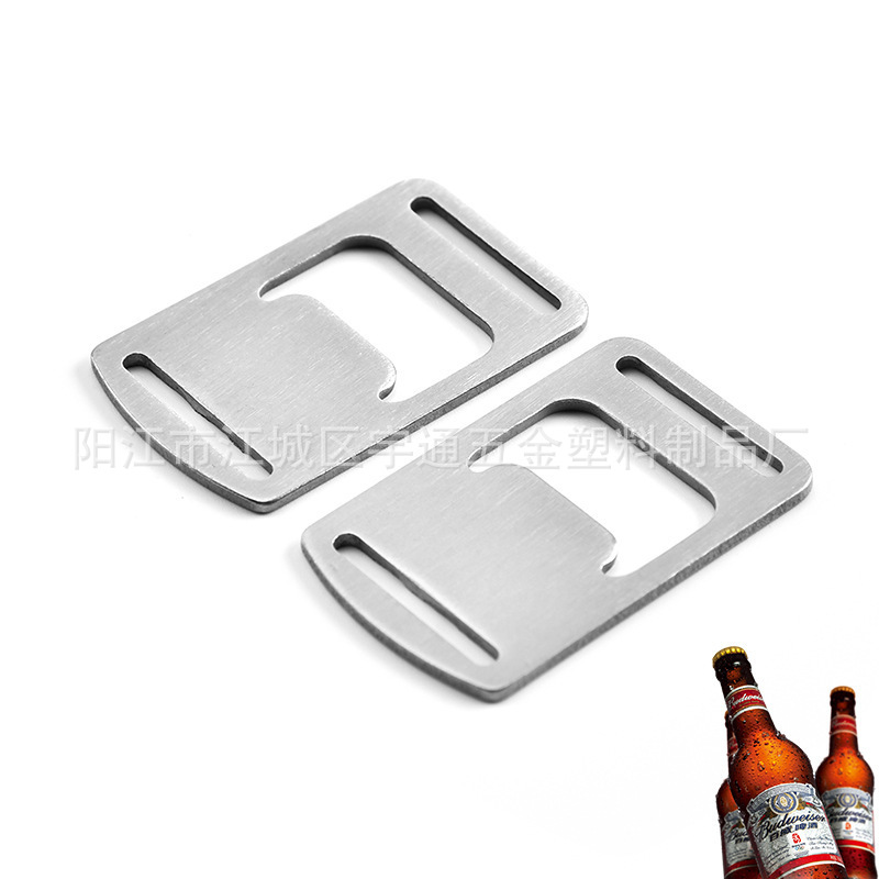 Simple bottle opener stainless steel