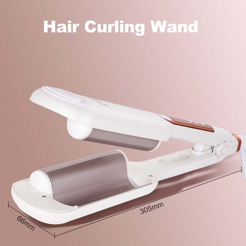 Winning star hogar de comercio exterior 90W férula eléctrica esponjosa no daña el cabello rizador Curling iron