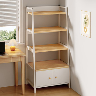 Storage Rack Floor Multi-layer Snack Storage Rack Household Room Display Cabinet Trapezoidal Shelf Living Room Bookshelf Storage Rack