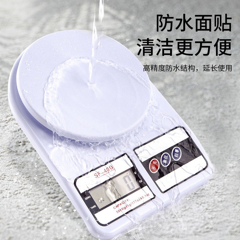 Báscula Electrónica de Cocina de Alta Precisión con Función Tara para Repostería