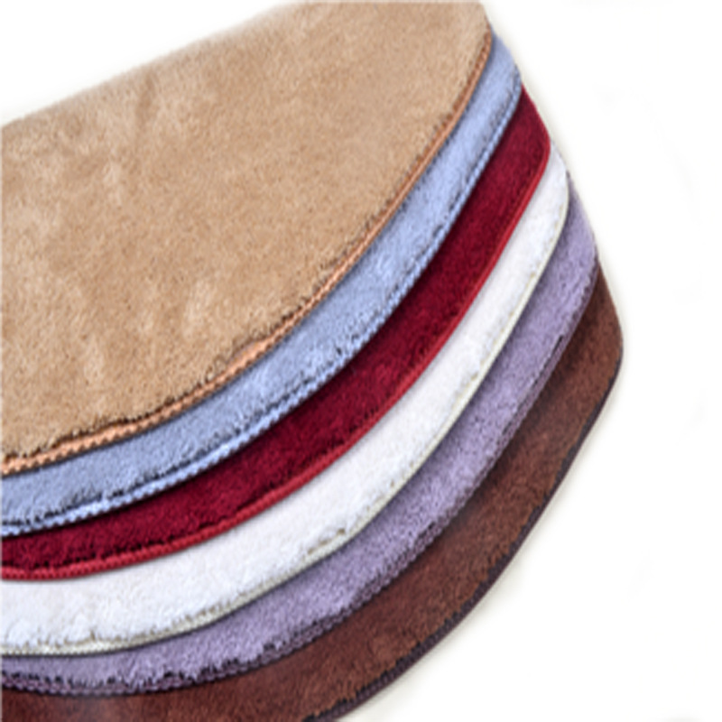 Fortykket, limfri selvklæbende trappemåtte Husholdningstrappetæppe Lydløst massivt træ Skridsikker Trinmåtte Enkel_voghion.com