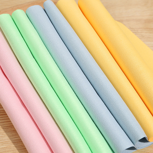 Portable screen mobile phone cleaning camera jewelry lens cleaning cloth wiping cloth piano wiping cloth fiber suede glasses cloth