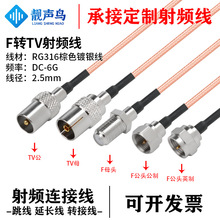 RG316��ɫ���l�D�Ӿ�F�DTV���^ĸ�^f�Dtv�쾀��̖�B�Ӿ����L��